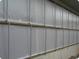 dairy curtain roll-up