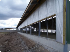 dairy split system curtain