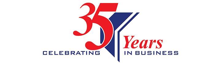 35 Years in Business Logo