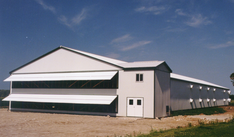 Tunnel Vented Barn